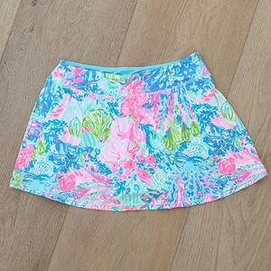 Lilly Pulitzer Multicolor Floral Skort